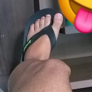 Johns feet Brazil