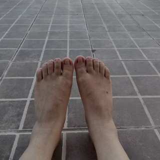 My foot