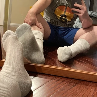 Mask Man Feet