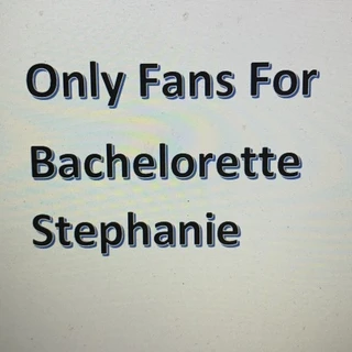 Bachelorette Stephanie