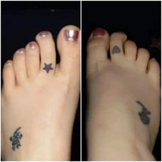 Toe-tally Tattooeed