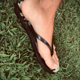 Male feet